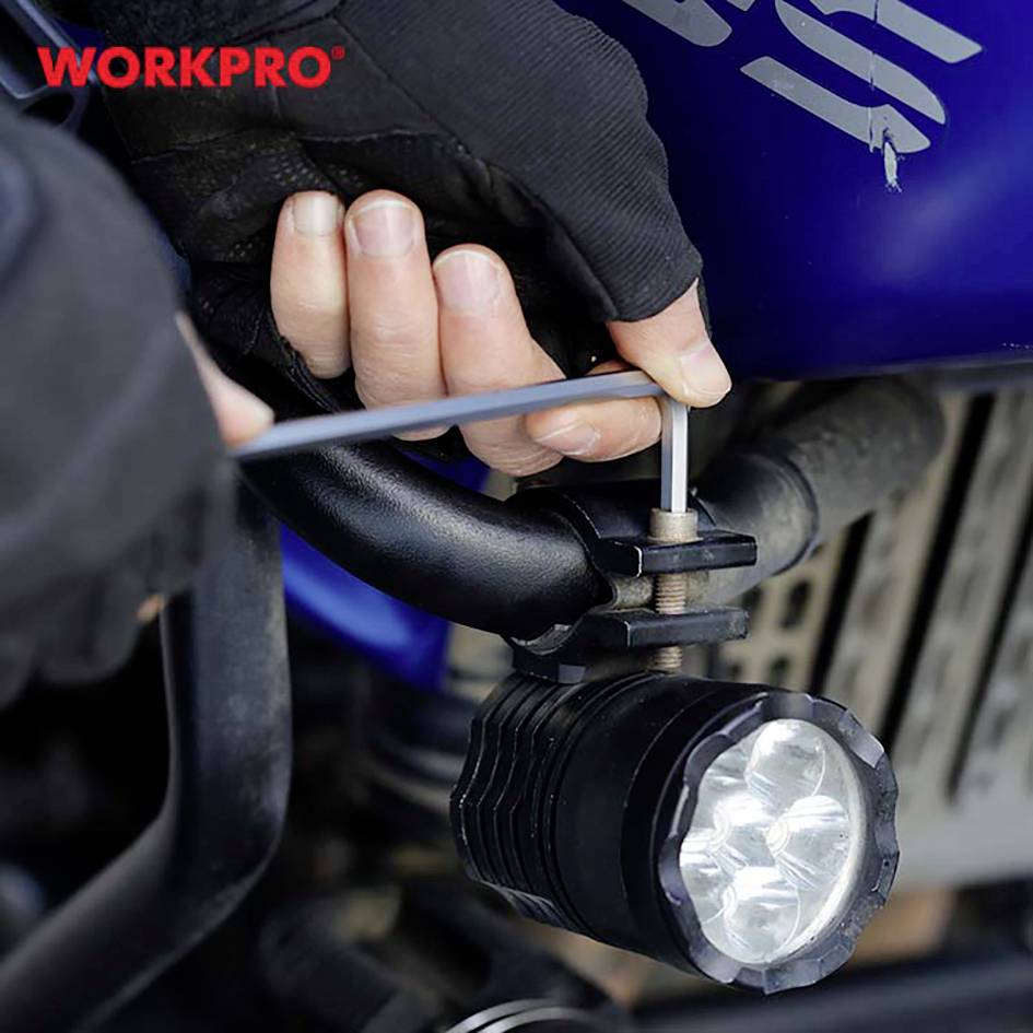 WorkPro Clé mâle coudée longue