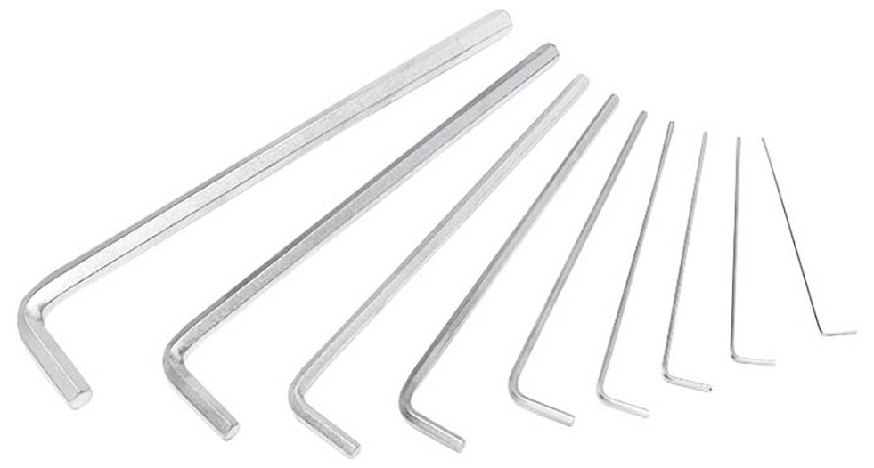 WorkPro Clé mâle coudée longue