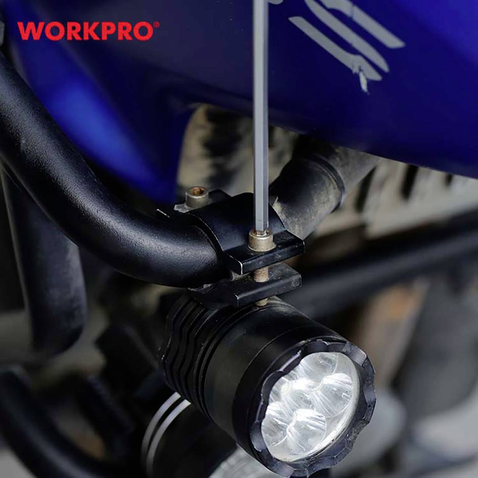 WorkPro Clé mâle coudée ronde