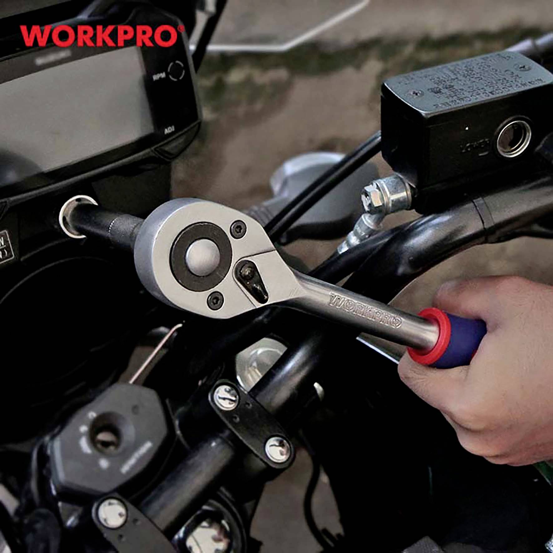 WorkPro Jeu d'embouts de tournevis 108 pièces WP202535