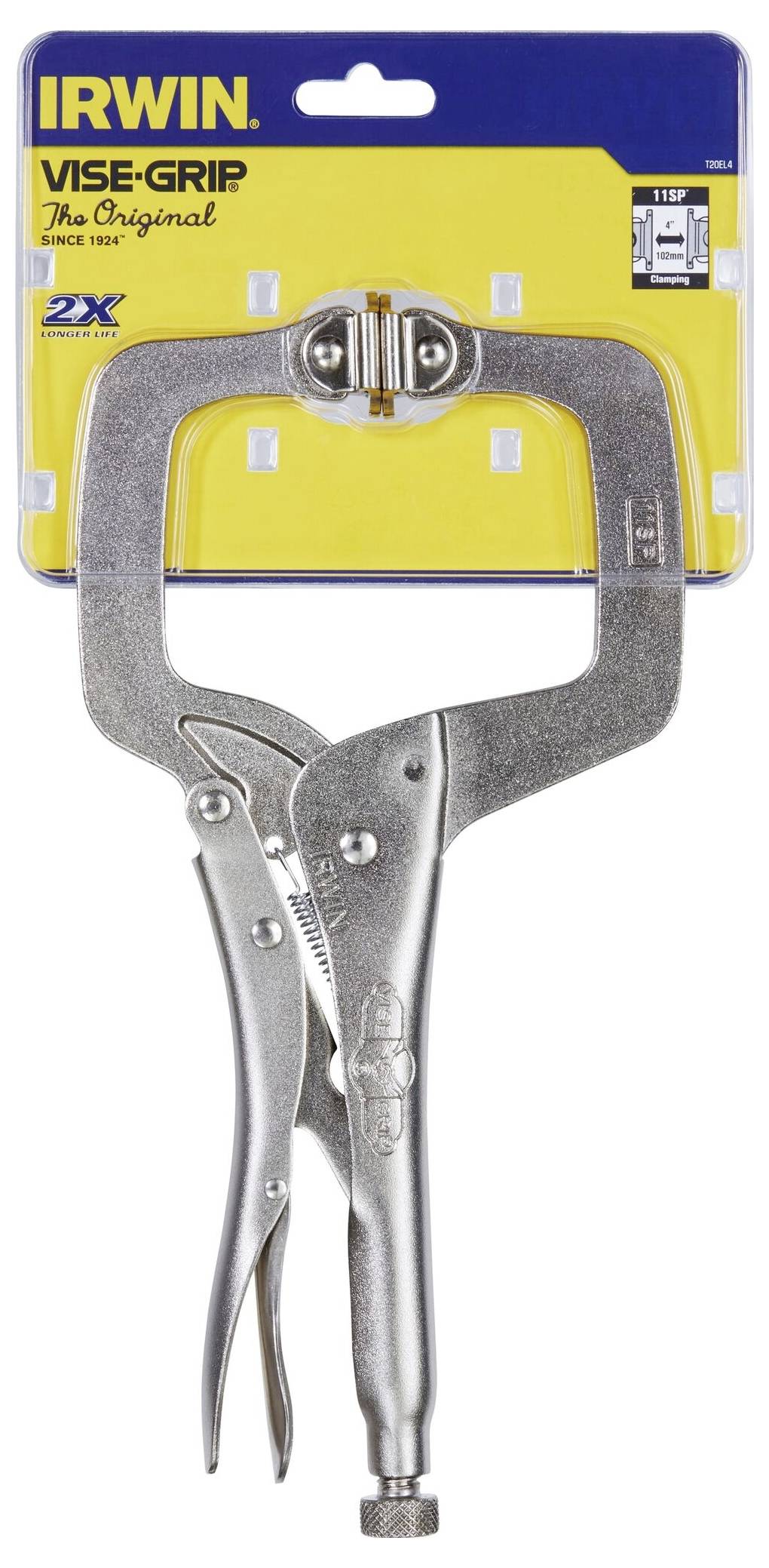 Irwin Tools T20EL4 Pince de serrage 0 - 100 mm 275 mm