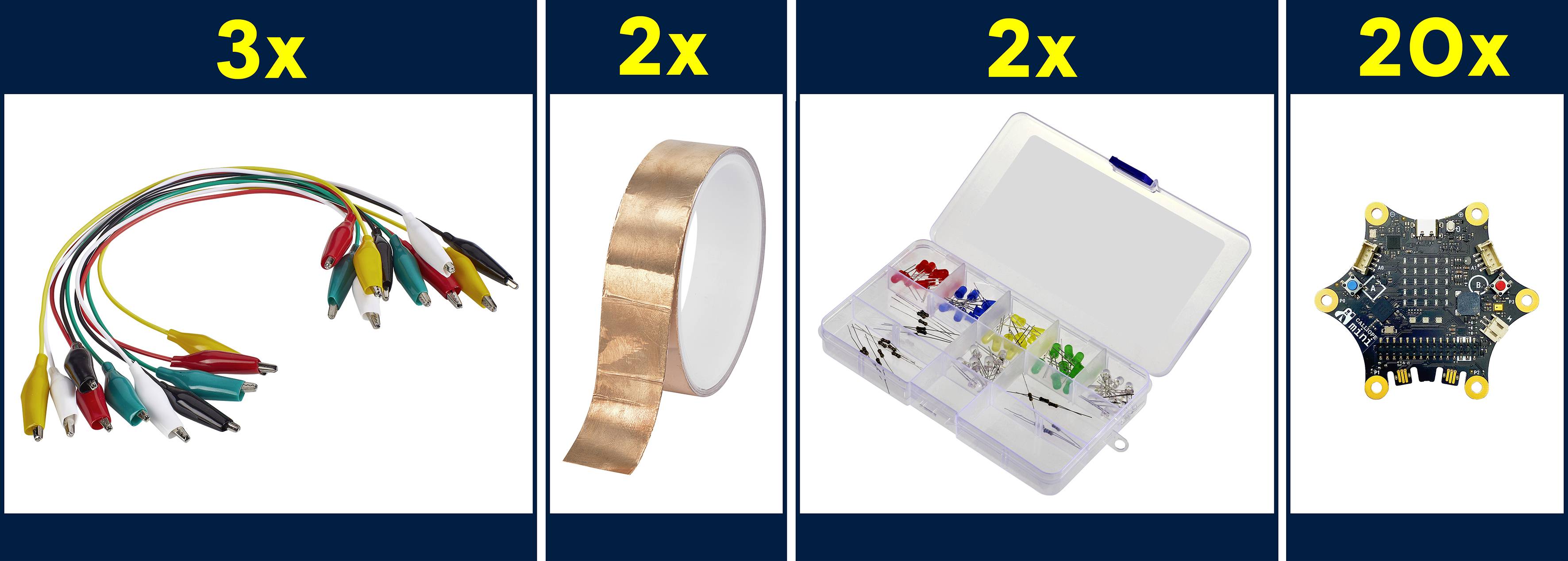 CALLIOPE 4064161331867 Carte Calliope mini3.0 Klassensatz-Grundschule