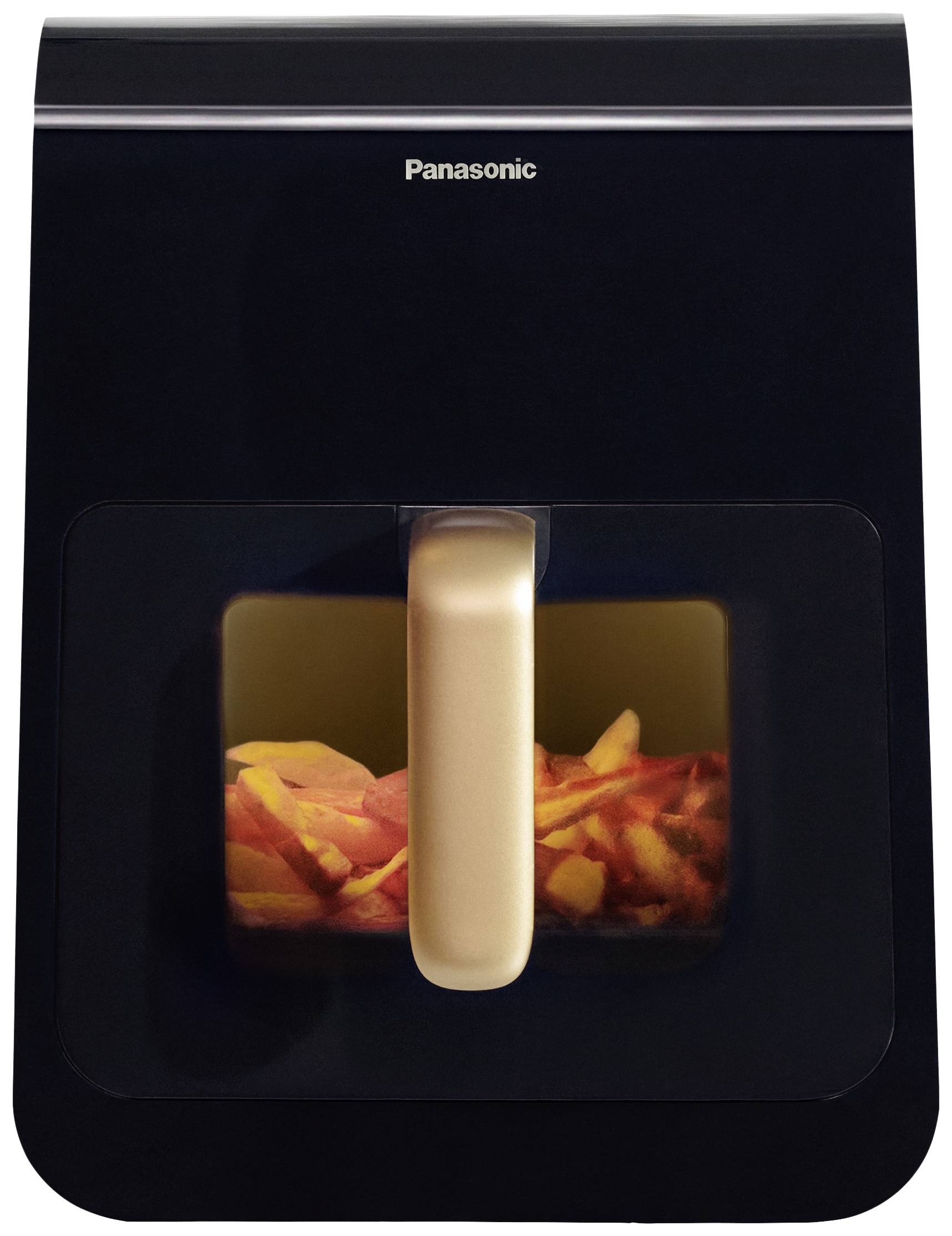 Panasonic NF-CC600AXE Friteuse à air chaud 6 l 1450 W boîtier Cool-Touch, ajout de vapeur, Minuteur digital, Écran LCD, hublot