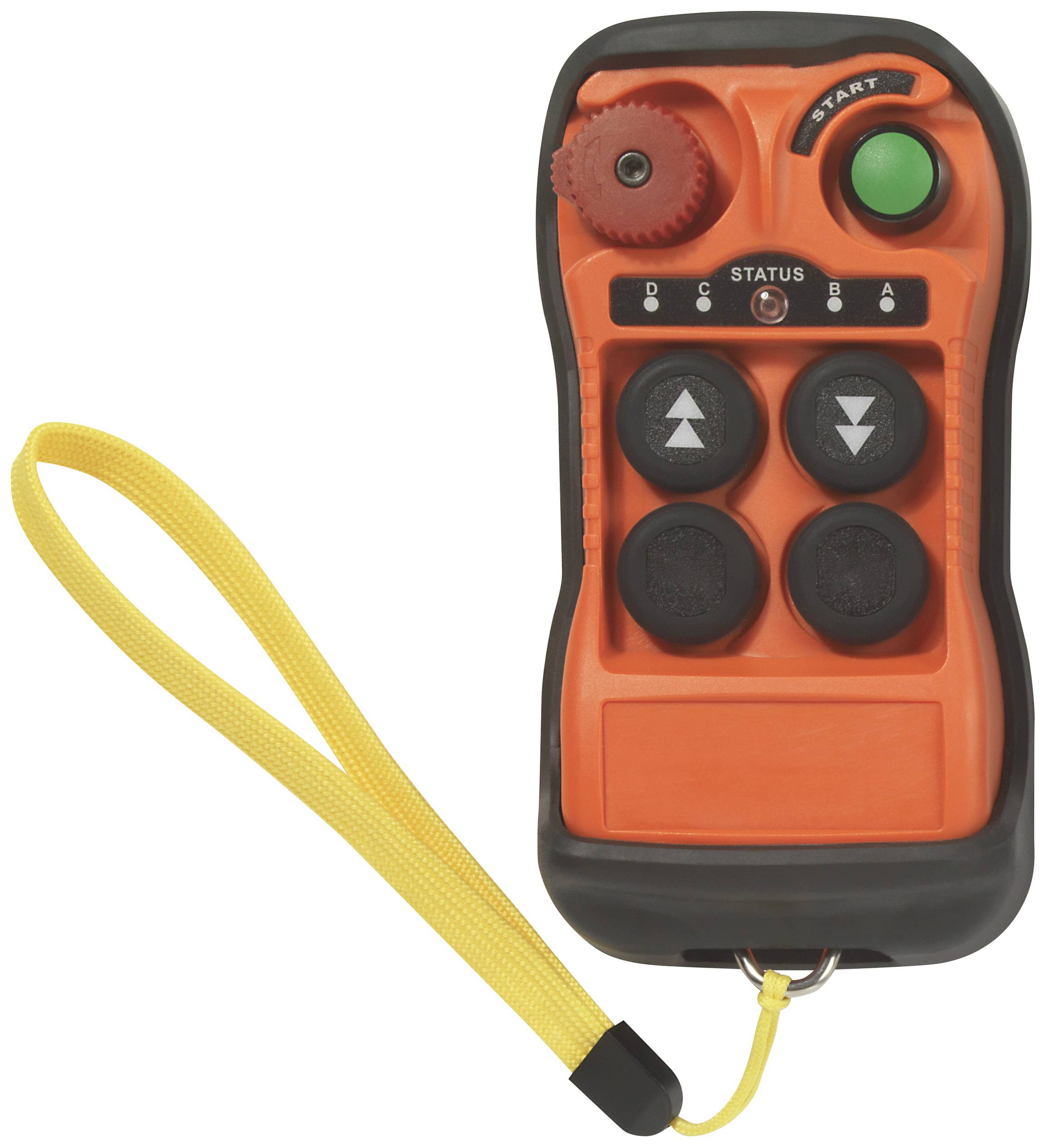 TRU COMPONENTS TC-Q200-T TC-12835200 Télécommande sans fil industrielle 2 canaux, émetteur uniquement 1 pc(s)