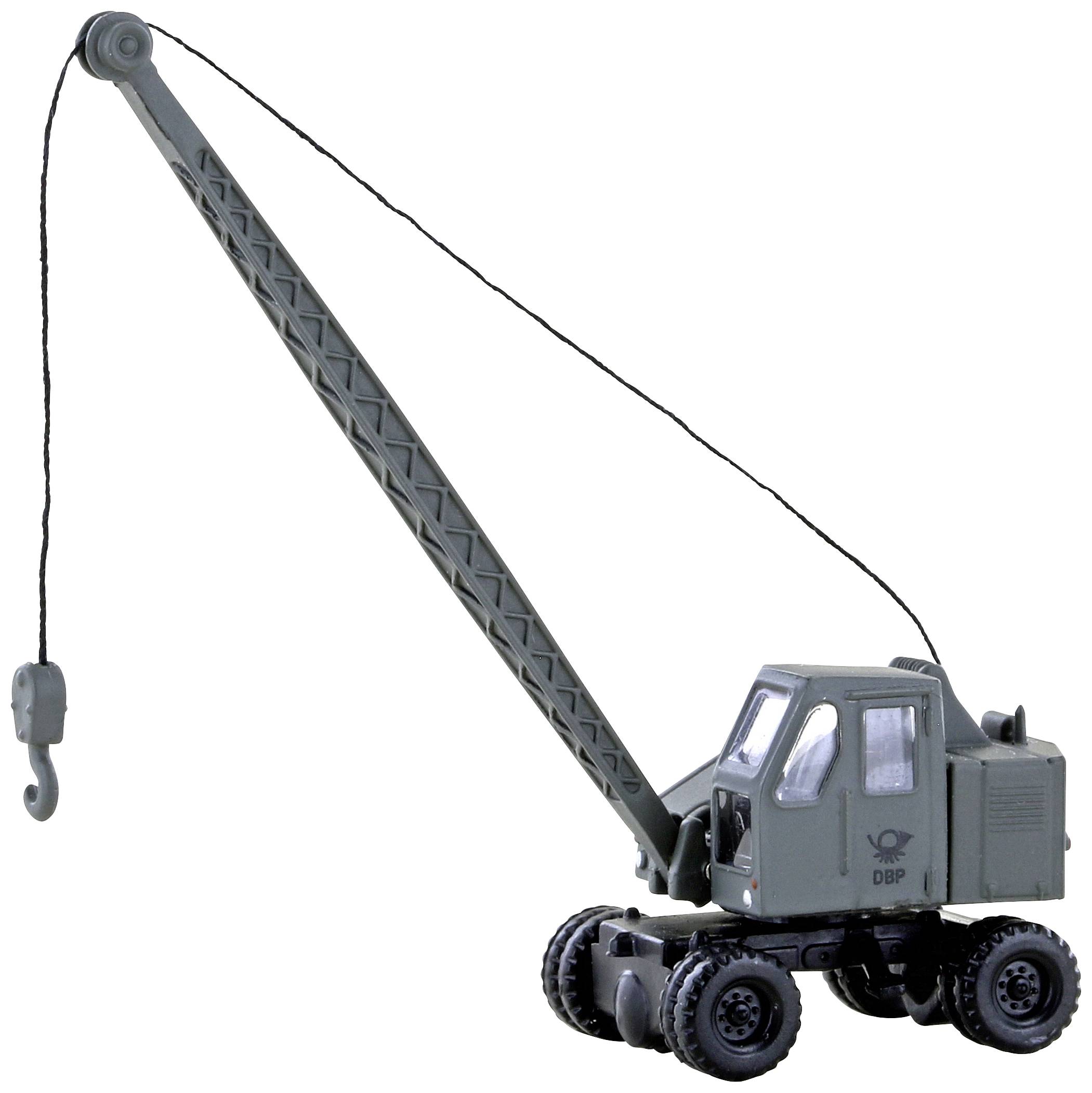 Minis by Lemke LC4704 N Modèle réduit de véhicule de construction Fuchs F 301 Kran, DBP technique de télécommunication