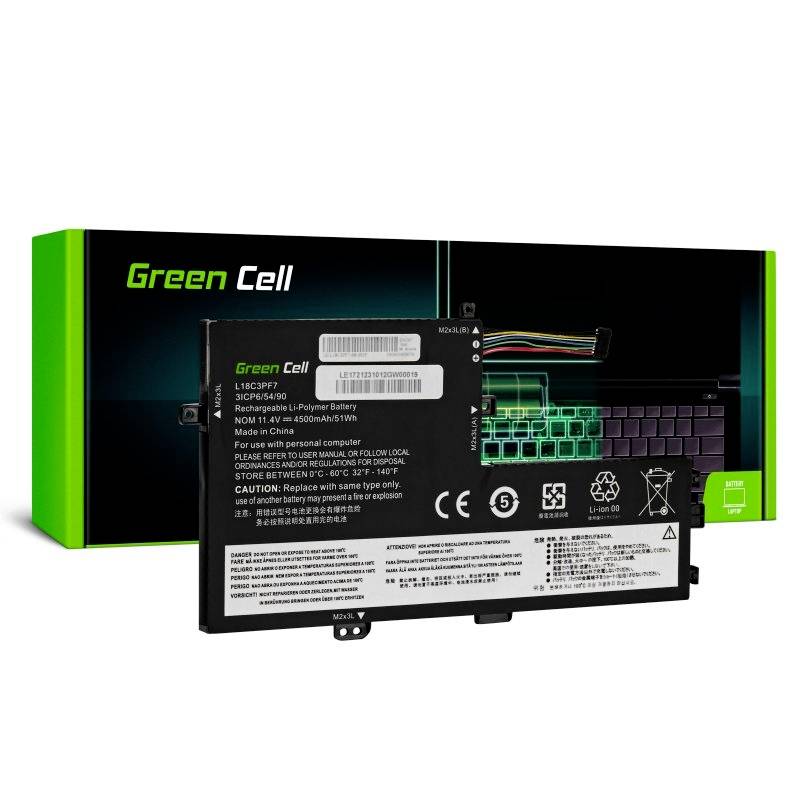 Green Cell Batterie d'ordinateur portable GC-LE172 11.4 V 4500 mAh Lenovo