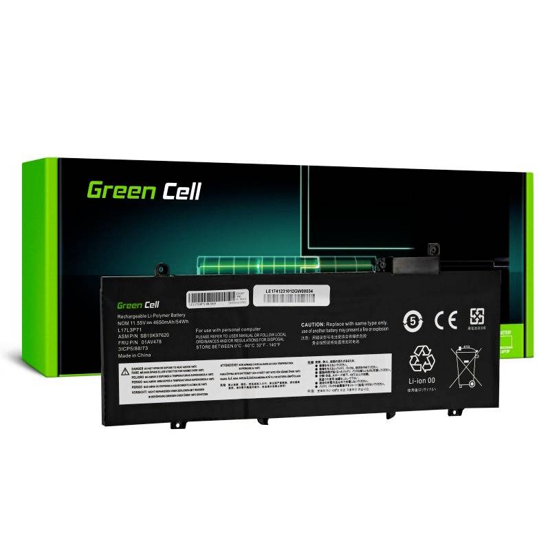 Green Cell Batterie d'ordinateur portable GC-LE174 11.55 V 4650 mAh Lenovo