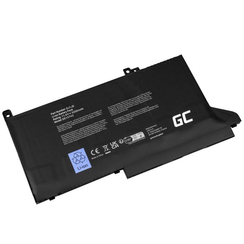 Green Cell Batterie d'ordinateur portable GC-DE127V2 11.4 V 2700 mAh Dell