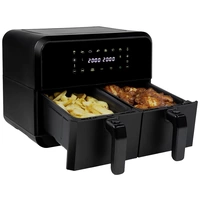 Princess Friteuse double 8 l 2400 W avec écran noir Princess Friteuse double 8 l 2400 W avec écran noir