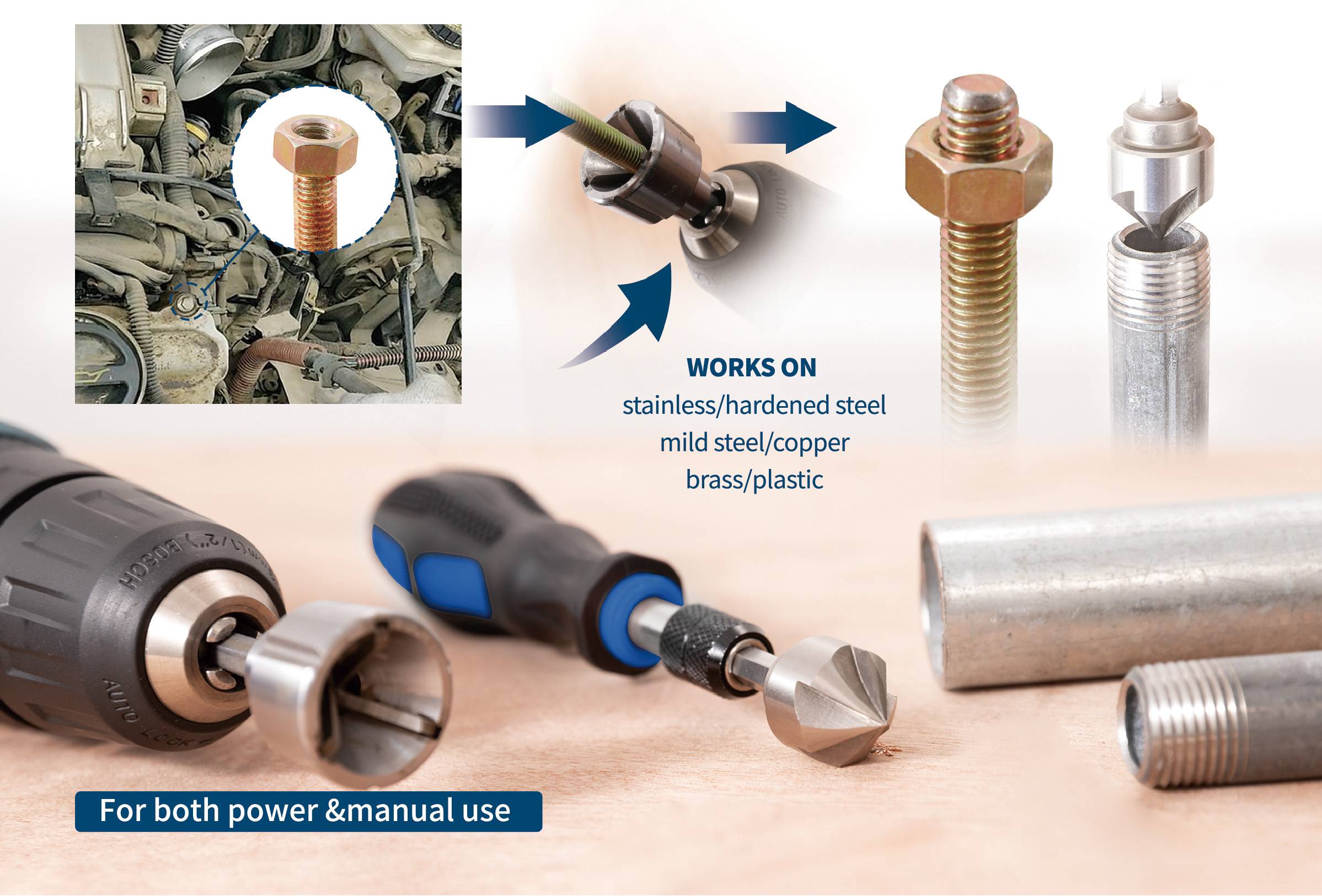 FRITZFURT 60-601-S001 Kit ébavureur 1 pc(s)