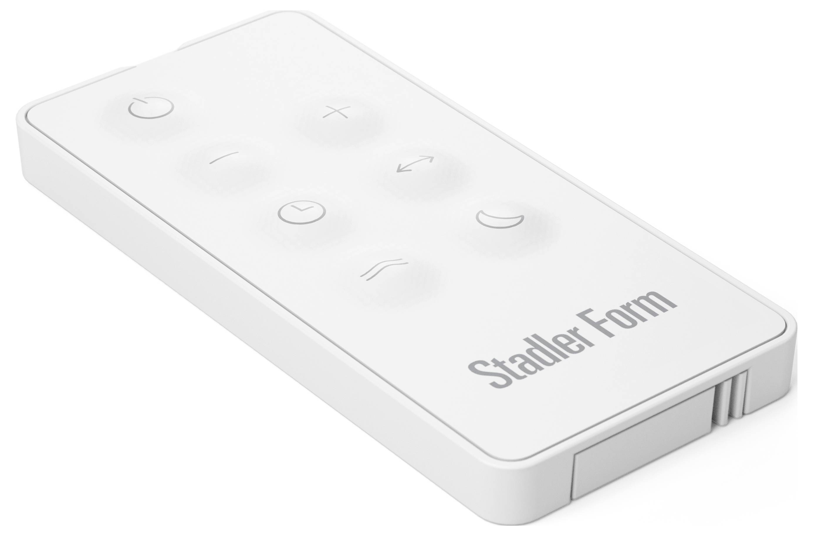 Stadler Form Finn Ventilateur sur pied blanc avec télécommande, minuteur, hauteur réglable, pivotant