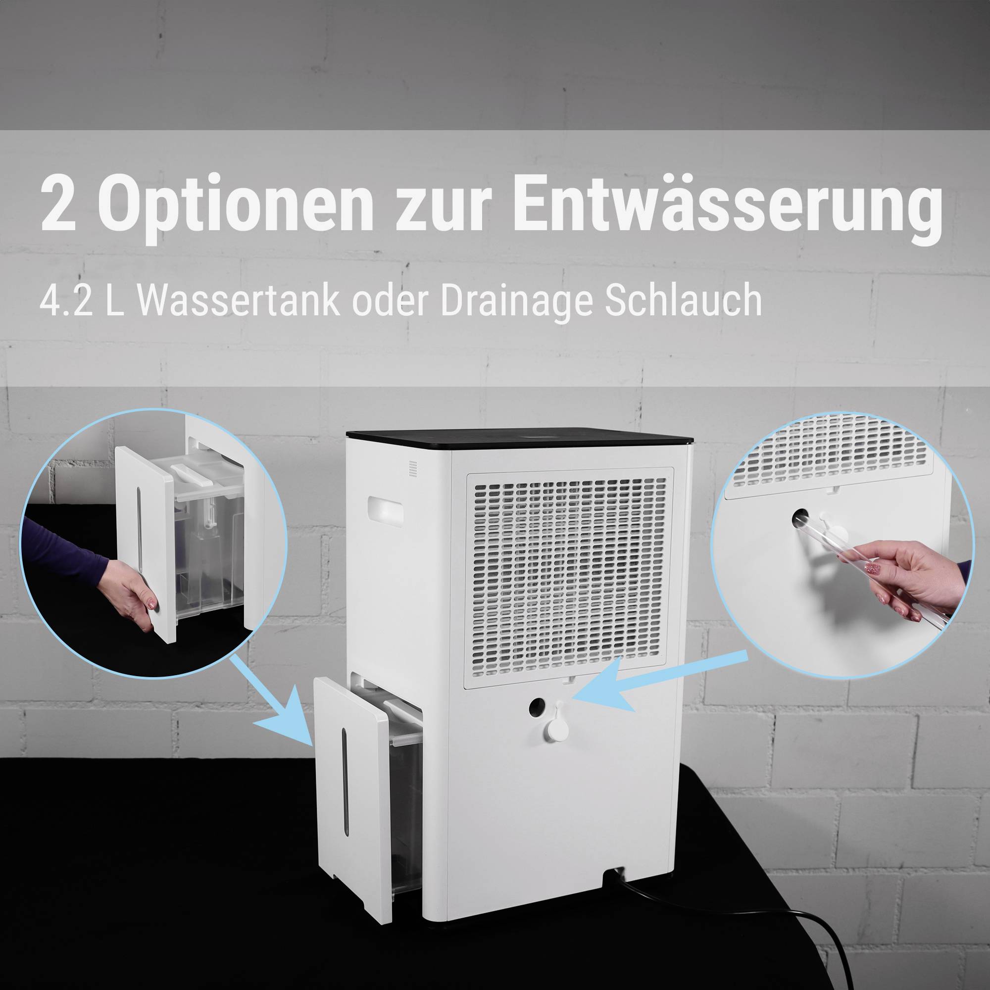 Déshumidificateur Stadler Form Lukas 70 m² 0.83 l/h blanc