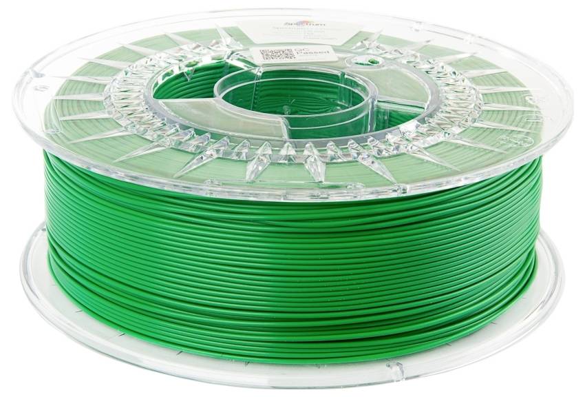 Bobine de filament vert pour imprimante 3D.
