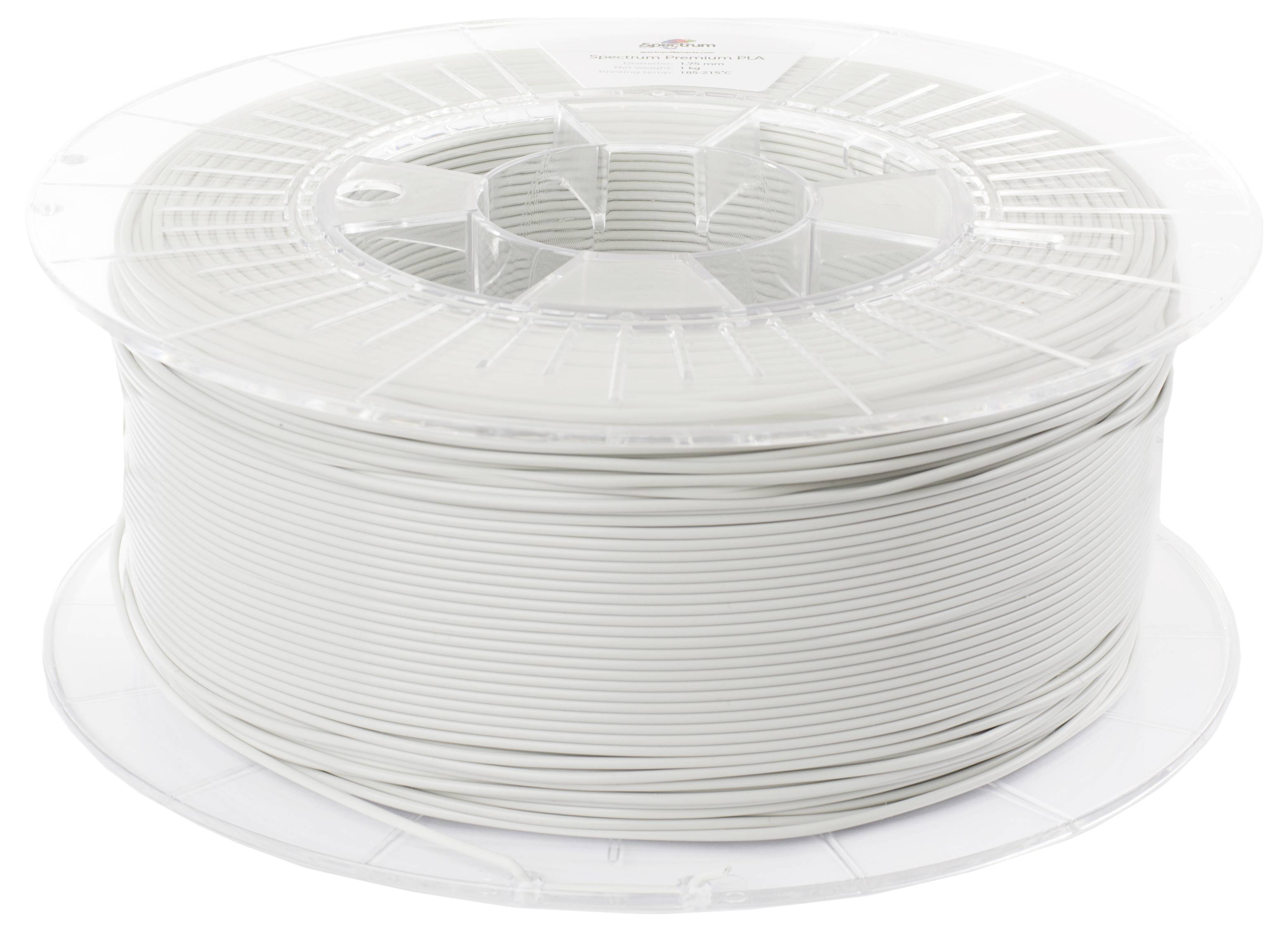 Spectrum Filaments 80115 PLA Premium Filament PLA 1.75 mm 1000 g gris clair, gris 1 pc(s)