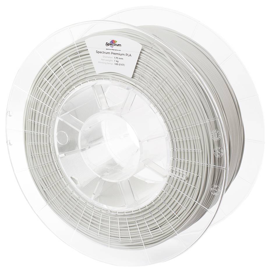 Spectrum Filaments 80115 PLA Premium Filament PLA 1.75 mm 1000 g gris clair, gris 1 pc(s)