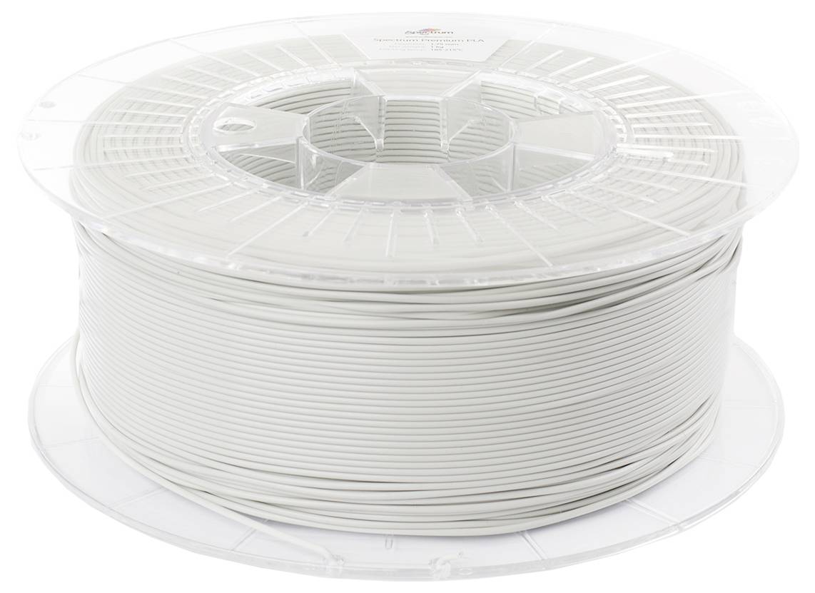 Spectrum Filaments 80115 PLA Premium Filament PLA 1.75 mm 1000 g gris clair, gris 1 pc(s)
