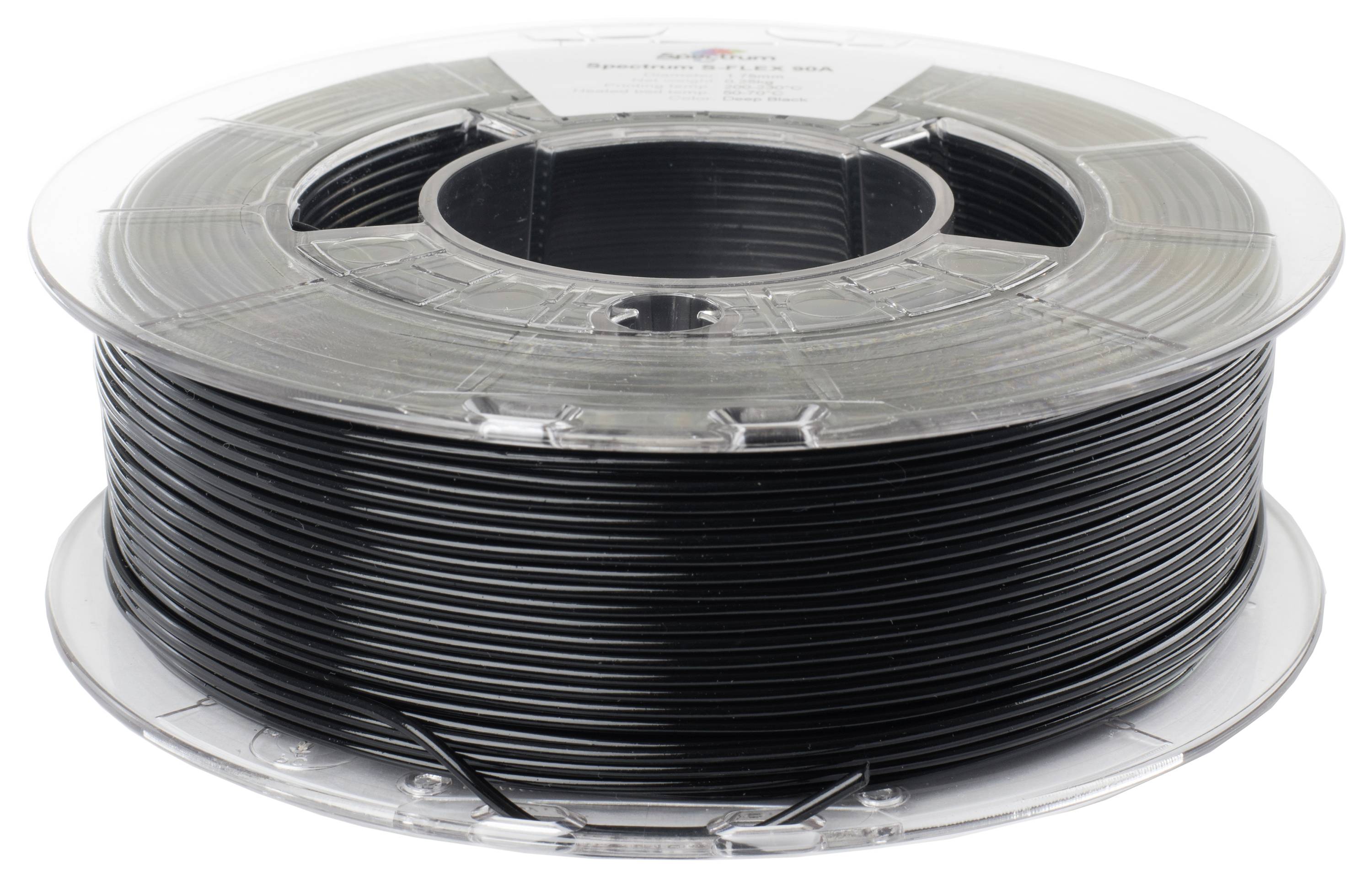 Spectrum Filaments 80262 S-Flex 90A Filament TPU flexible 1.75 mm 250 g noir profond, noir 1 pc(s)