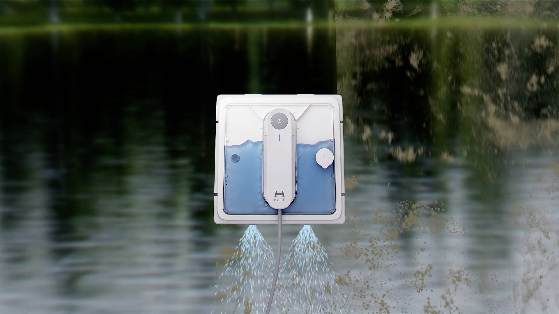 Hutt W9 Robot lave-vitre blanc