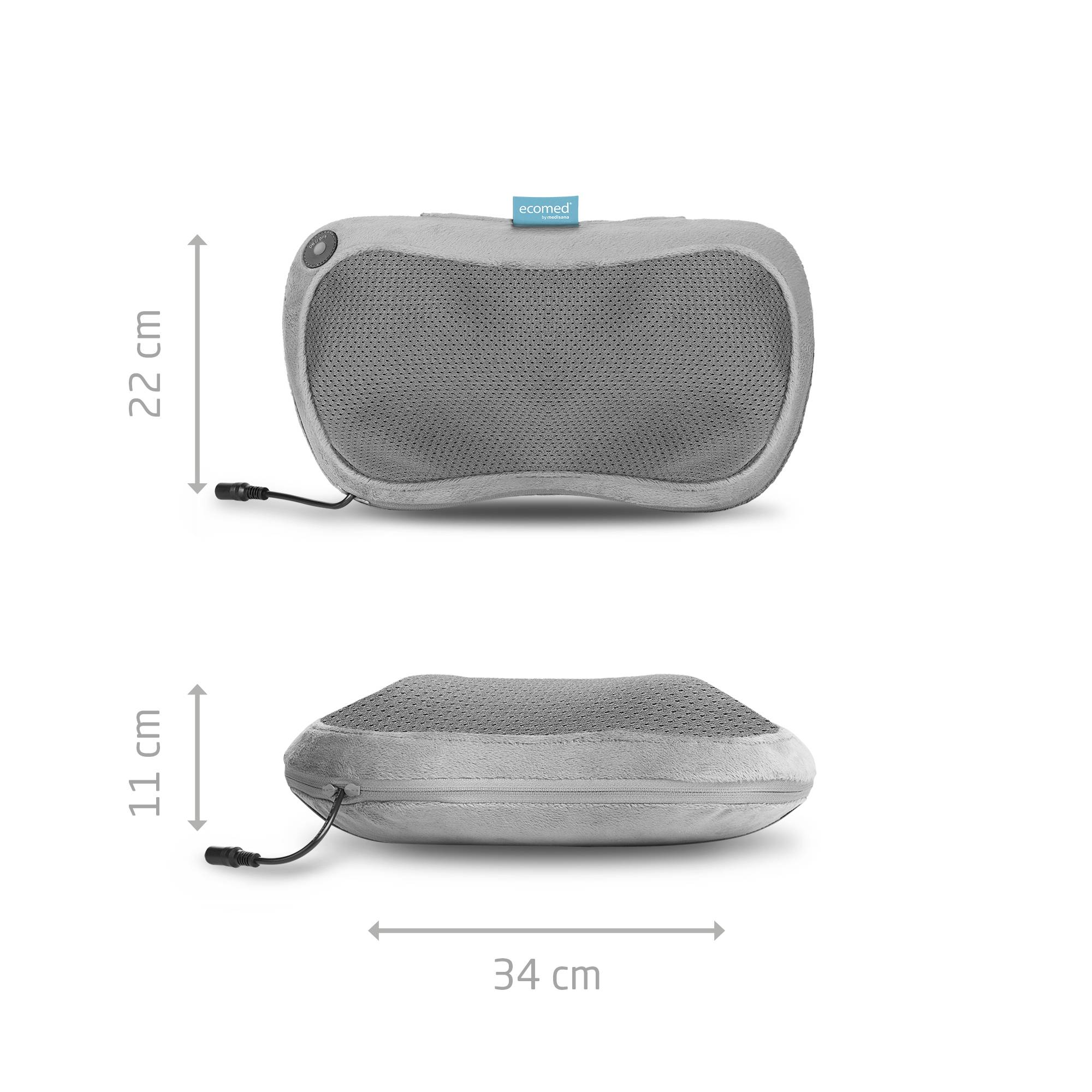 Ecomed MC-25E Coussin de massage 24 W gris