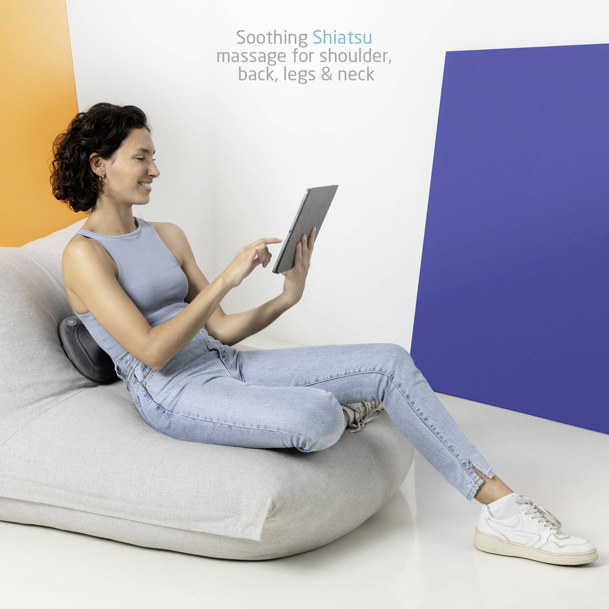 Ecomed MC-25E Coussin de massage 24 W gris