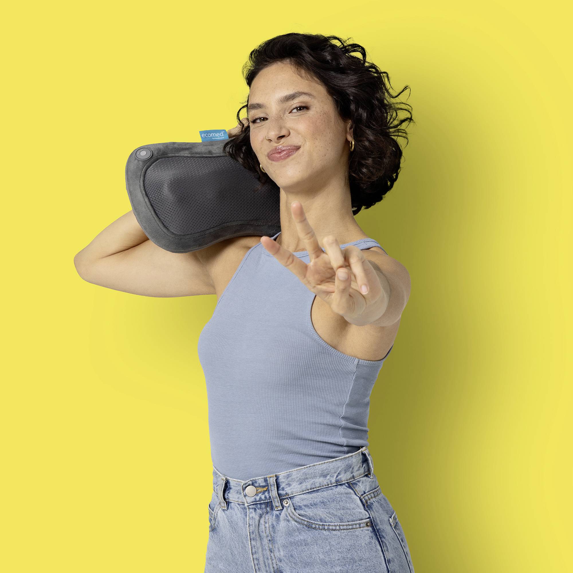 Ecomed MC-25E Coussin de massage 24 W gris