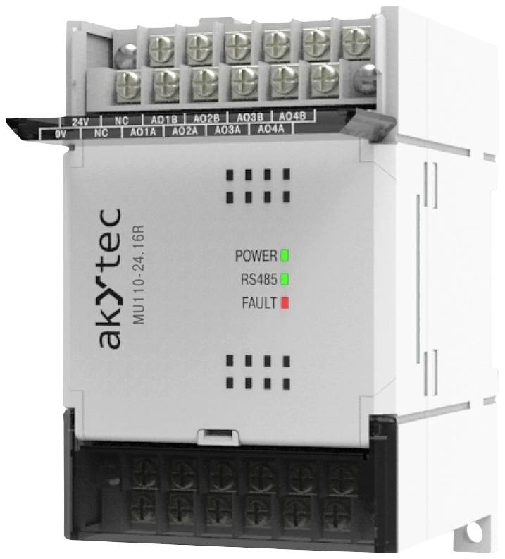 akYtec MU110-24.16R 54596 API - Module de sortie numérique 24 V/DC