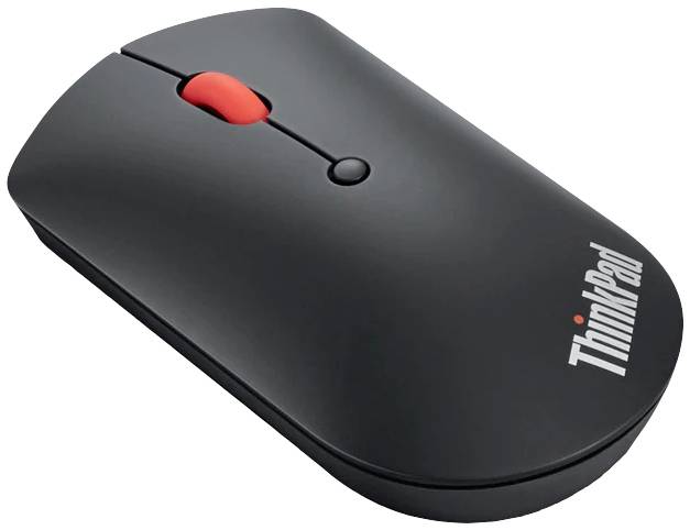 Lenovo ThinkPad Silent Souris Bluetooth optique noir 3 Boutons 800 dpi, 1600 dpi, 2400 dpi
