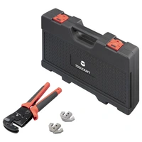TOOLCRAFT TO-9660081 Set d'outils de sertissage assortiment à sertir avec coffret inclus TOOLCRAFT TO-9660081 Set d'outils de sertissage assortiment à sertir avec coffret inclus