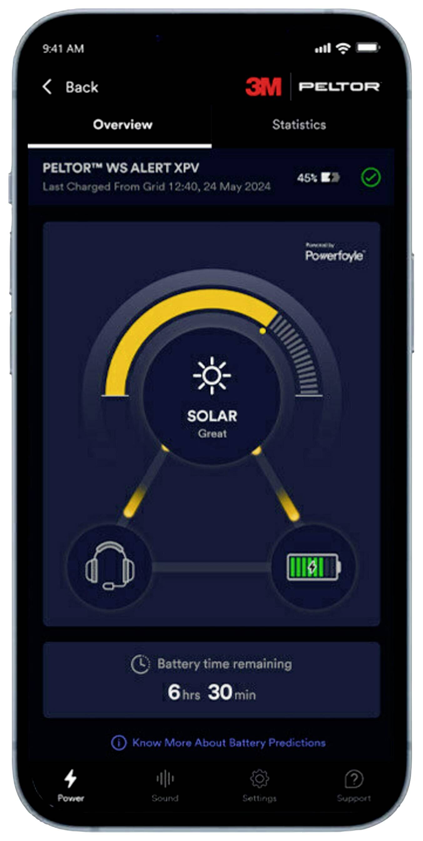 3M Peltor WS Alert XPV MRX21A1WS7 Casque de communication 1 pc(s)