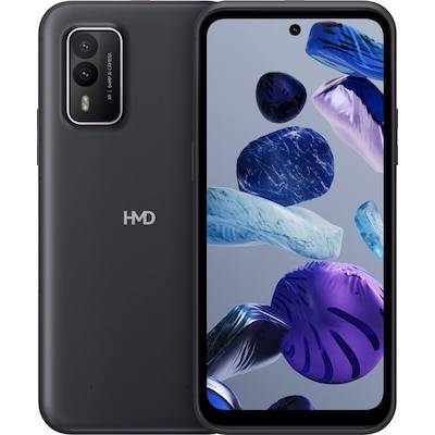 HMD XR21 Smartphone 128 GB 16.5 cm (6.49 pouces) noir Android™ 12 double SIM