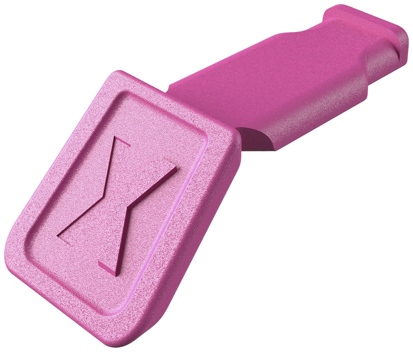 Rose dorée avec la lettre 'X' gravée.