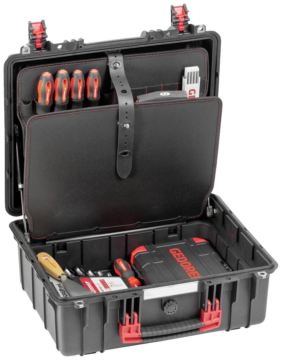 Gedore R21652101 pour les techniciens Mallette à outils équipée (L x l x H) 414 x 485 x 212 mm