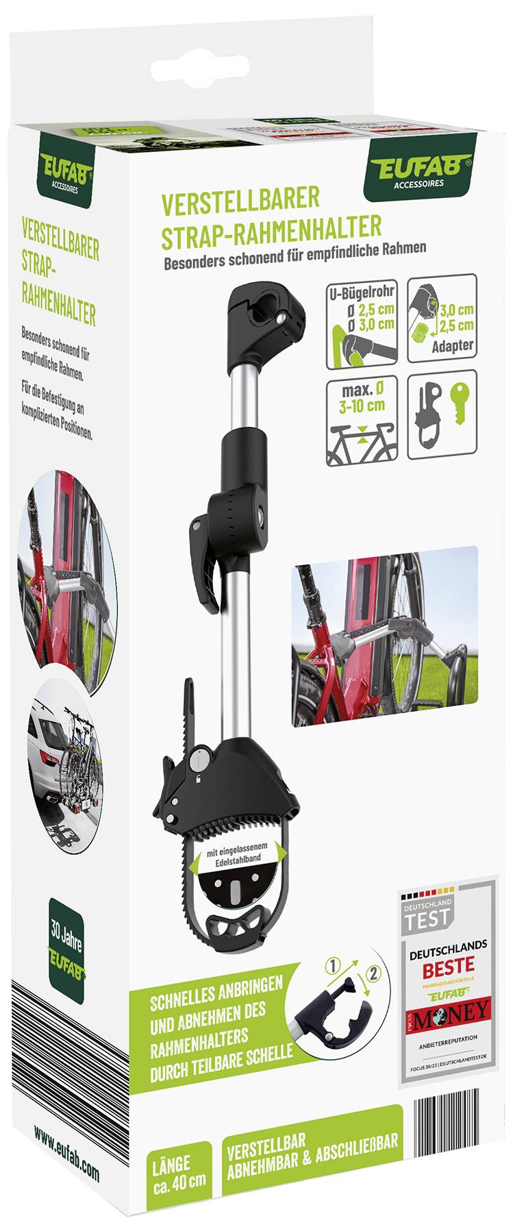 Eufab Bras support pour porte-vélo 11248