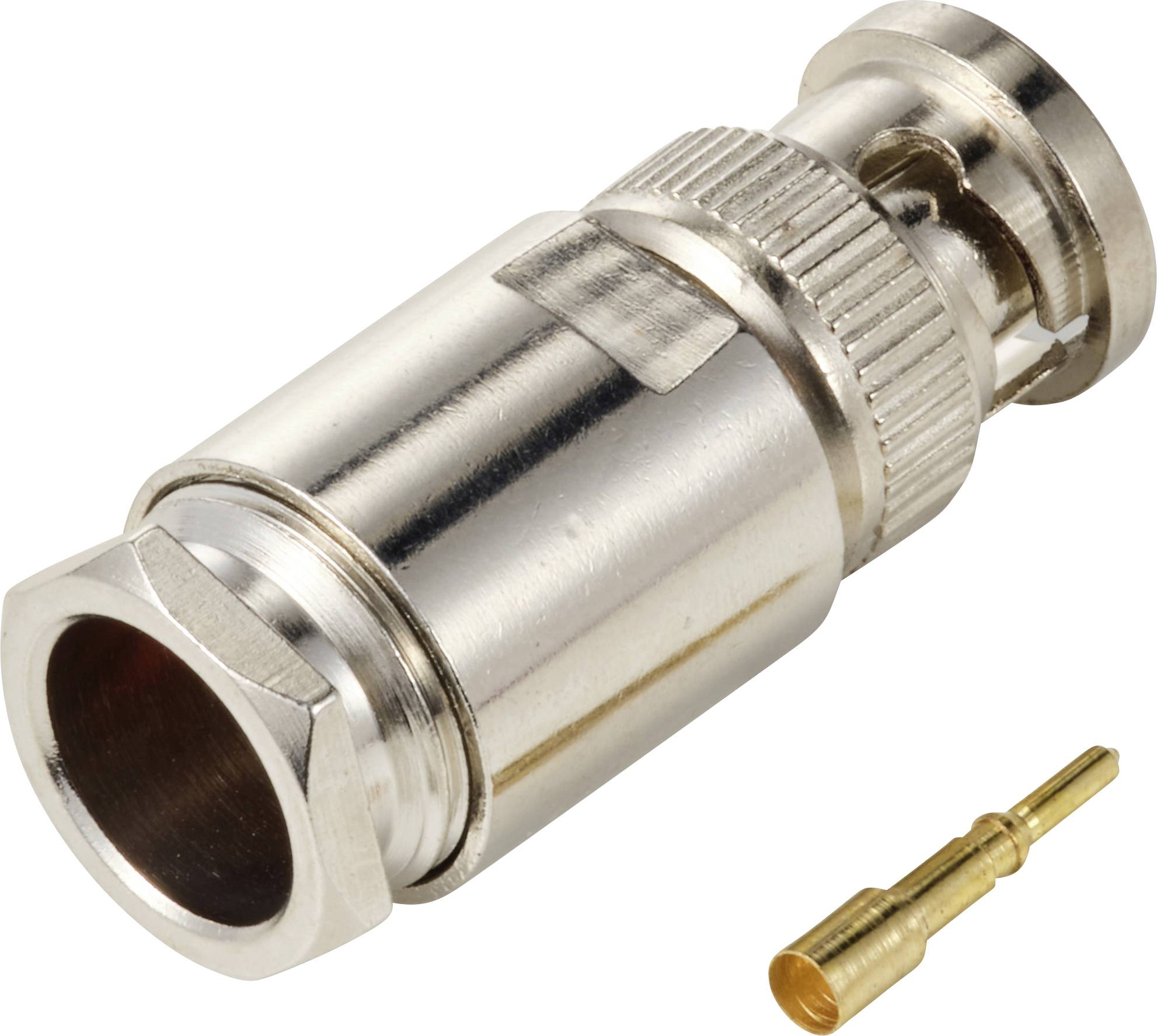 TRU COMPONENTS TC-12885916 Connecteur BNC mâle, droit 50 Ω 1 pc(s)