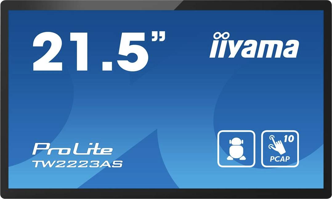 Iiyama ProLite TW2223AS-B2 Ecran affichage dynamique 54.6 cm 21.5 pouces 1920 x 1080 Pixel 24/7