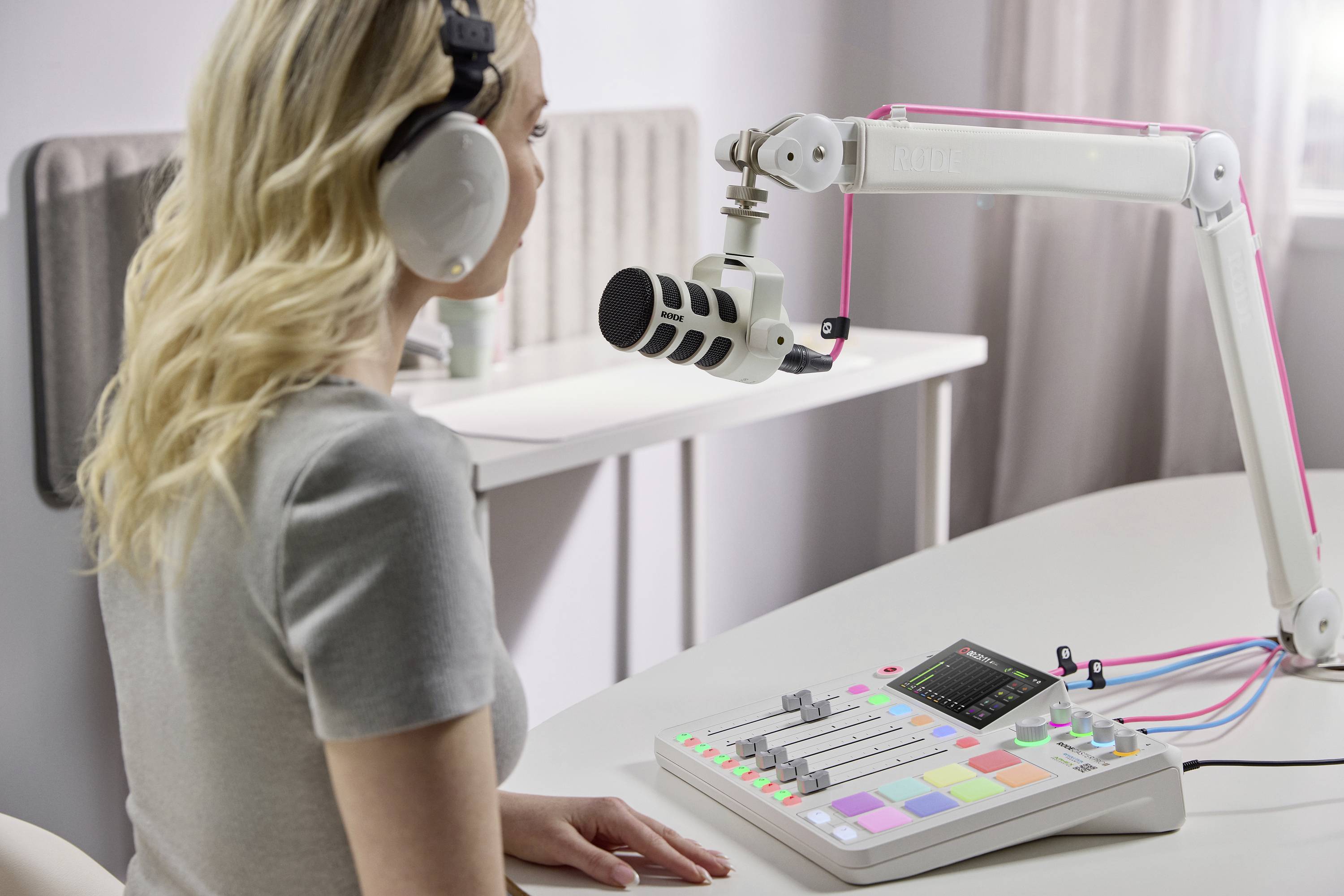 Rode RCPIIW Console de mixage Nombre de canaux:9 Port USB, Bluetooth