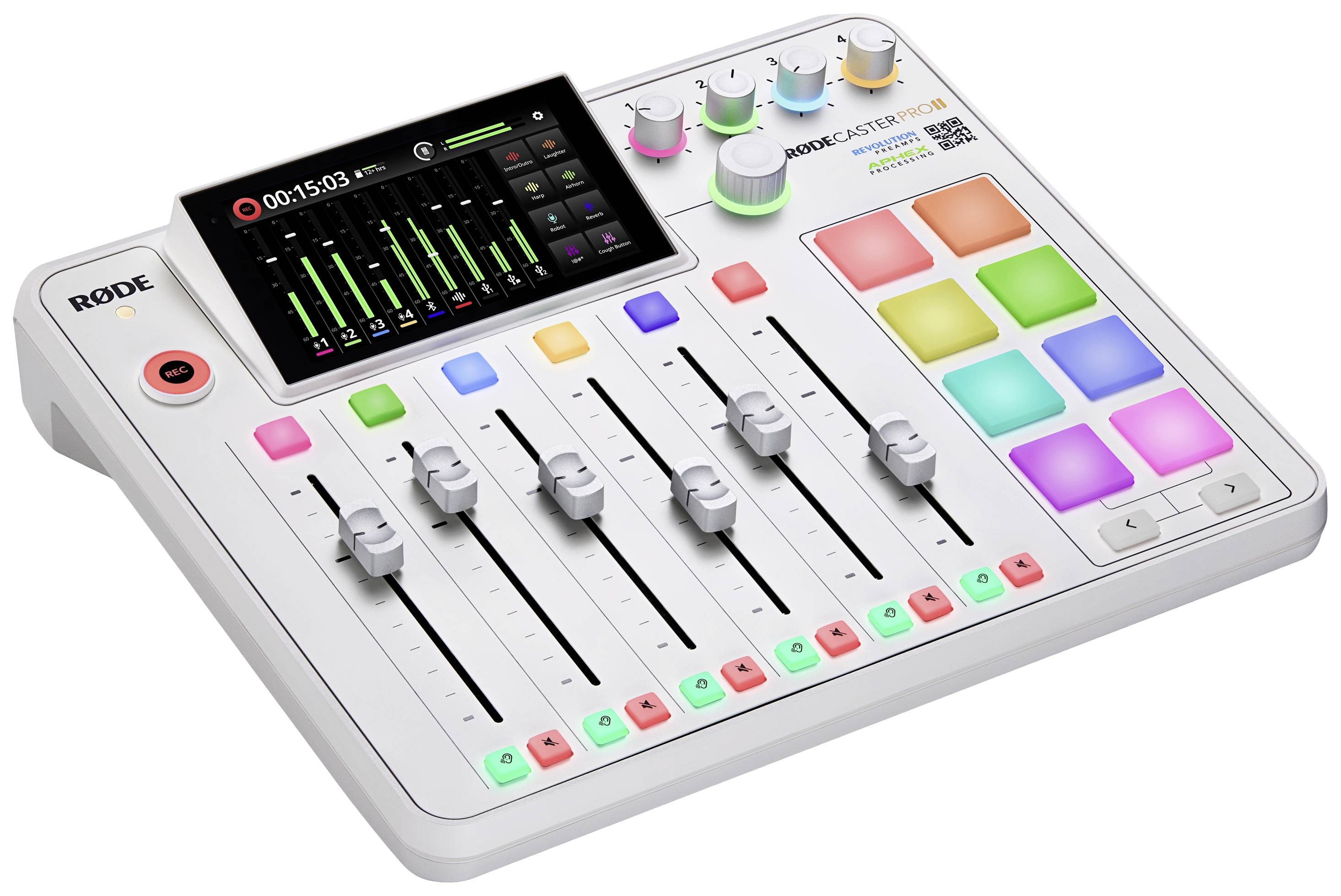 Rode RCPIIW Console de mixage Nombre de canaux:9 Port USB, Bluetooth