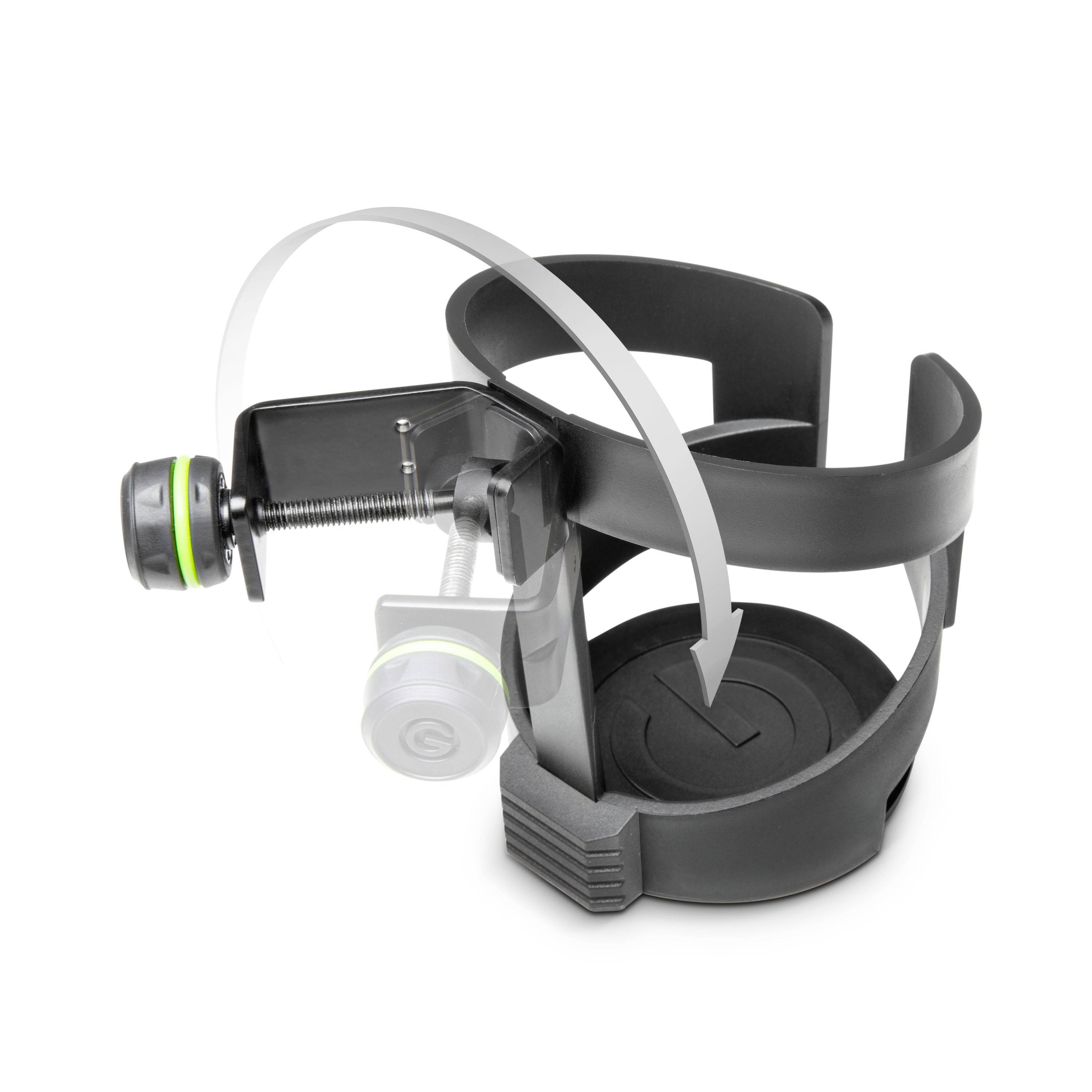 Gravity MA DRINK L Porte-gobelet pour trépied de microphone