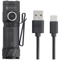 TOOLCRAFT TO-9664728 Mini lampe de poche réglable, avec clip ceinture, avec fonction d'éclairage d'urgence, avec suppor TOOLCRAFT TO-9664728 Mini lampe de poche réglable, avec clip ceinture, avec fonction d'éclairage d'urgence, avec suppor