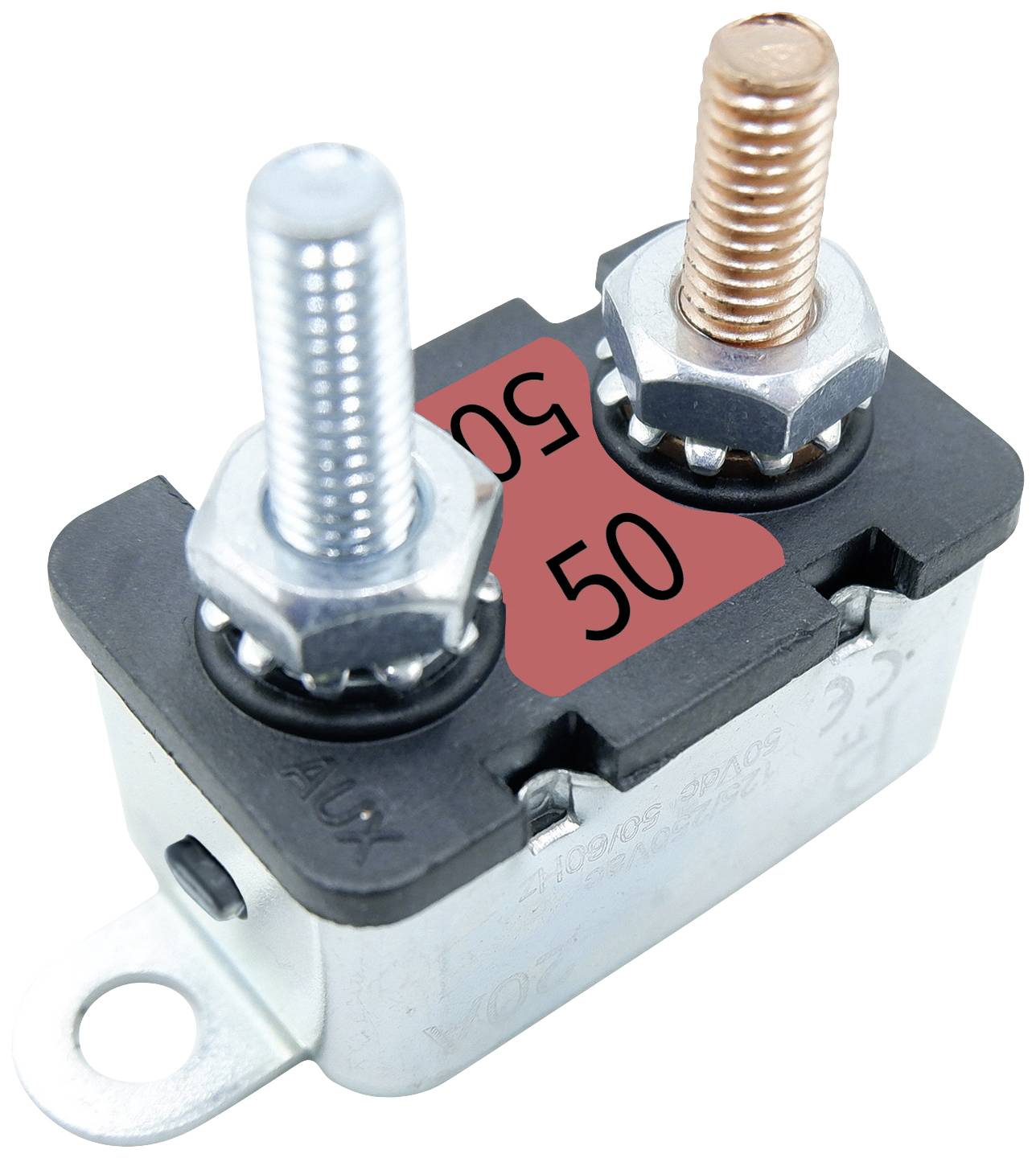 PARTS PTT C001-102-0111C2T350 Disjoncteur 50 A, 25 A argent, rouge 1 pc(s)