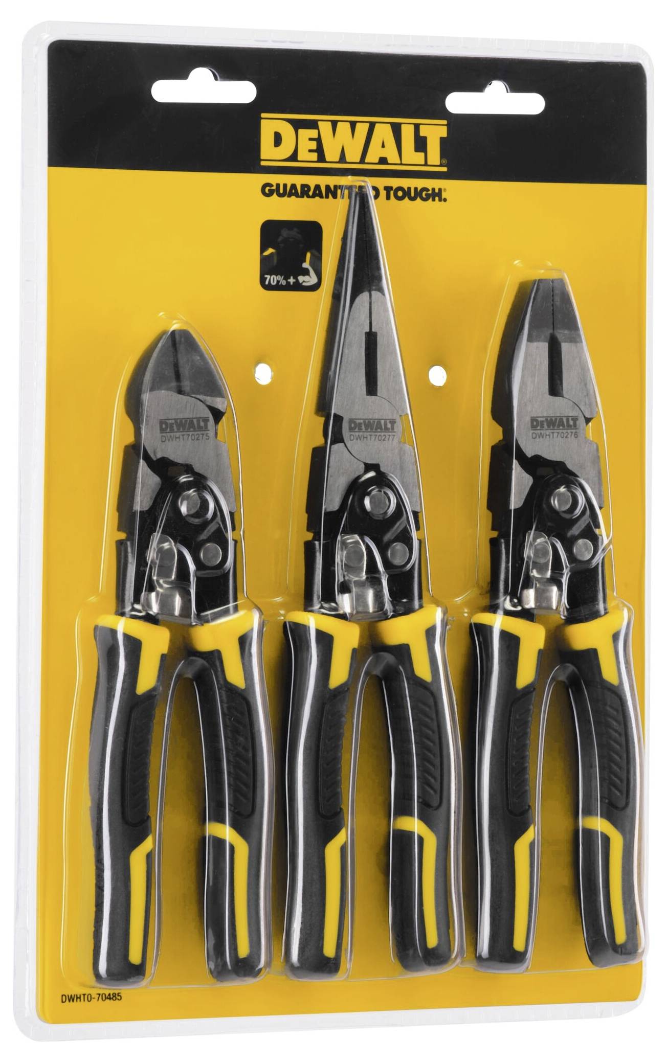 DEWALT DWHT0-70485 Jeu de pinces 3 pièces