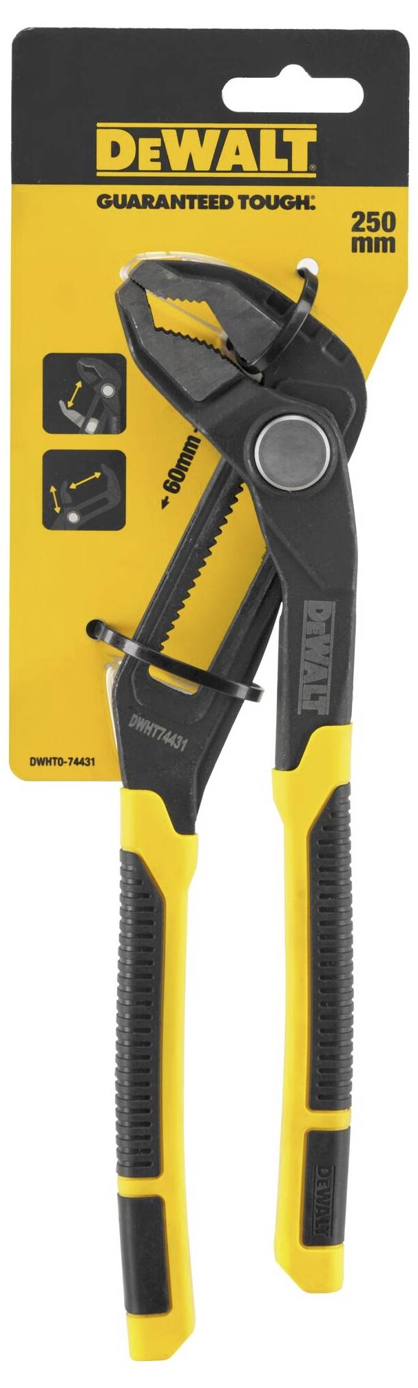 DEWALT DWHT0-74431 Pince multiprise 250 mm