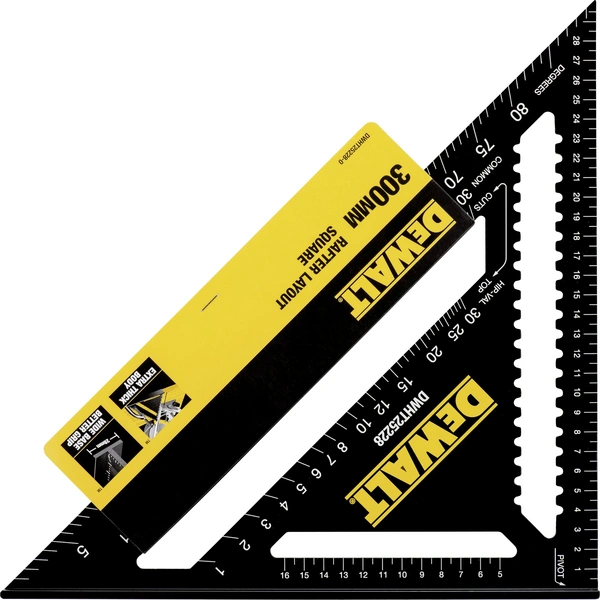 DEWALT DWHT25228-0 Équerre 300 x 300 mm DEWALT DWHT25228-0 Équerre 300 x 300 mm