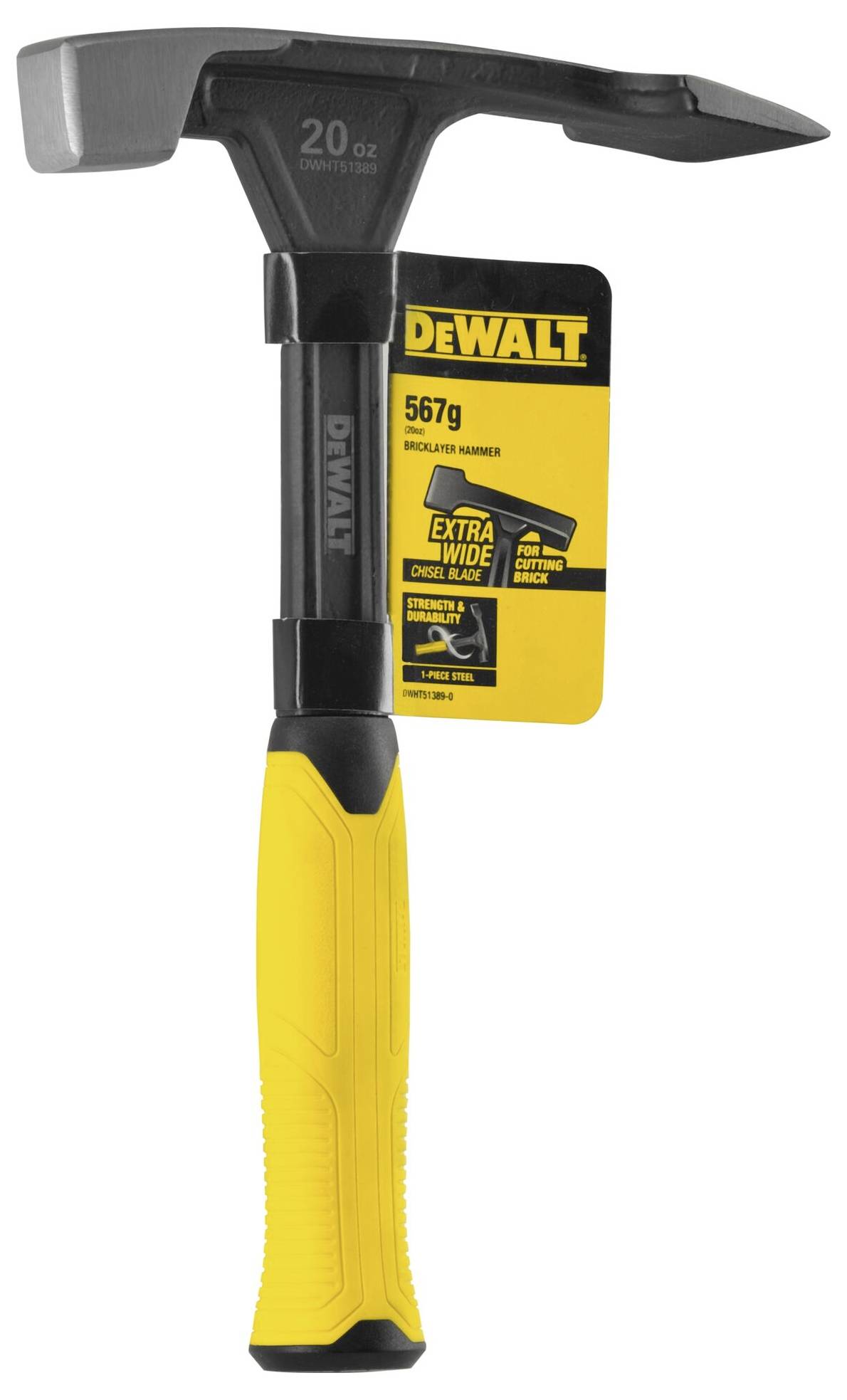 DEWALT DWHT51389-0 Marteau de maçon 850 g 1 pc(s)