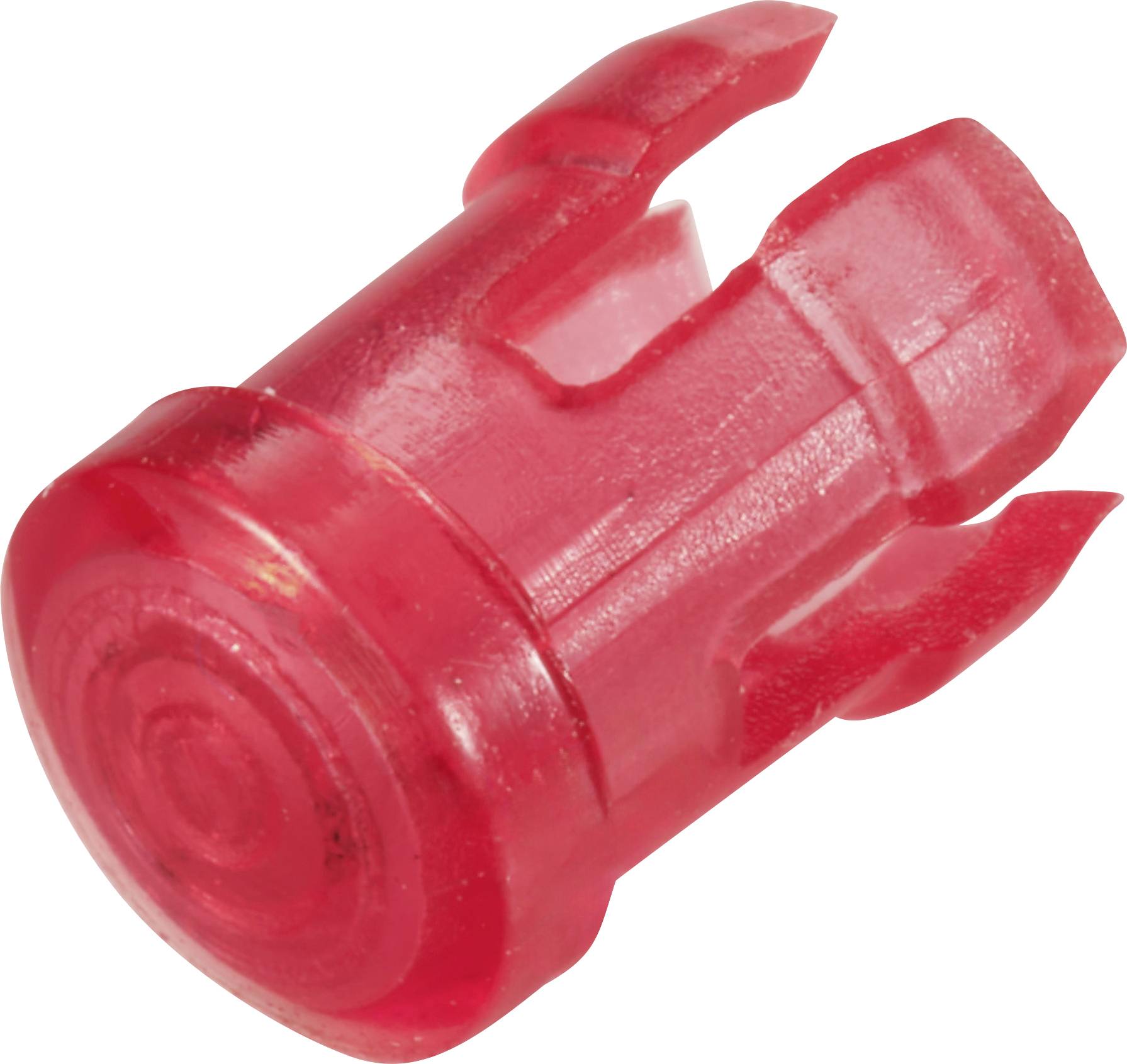TRU COMPONENTS TC-13030644 Lentille rouge, transparent Adapté pour (LED) LED 3 mm