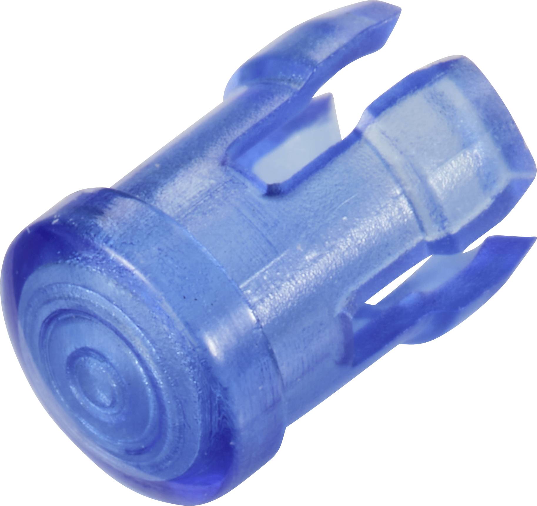 TRU COMPONENTS TC-13030652 Lentille bleu, transparent Adapté pour (LED) LED 3 mm