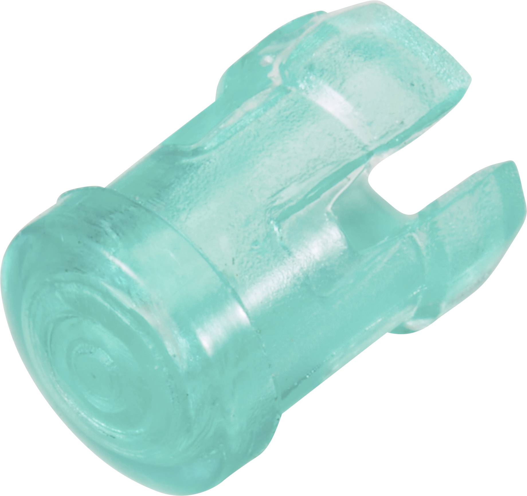 TRU COMPONENTS TC-13030656 Lentille vert, transparent Adapté pour (LED) LED 3 mm