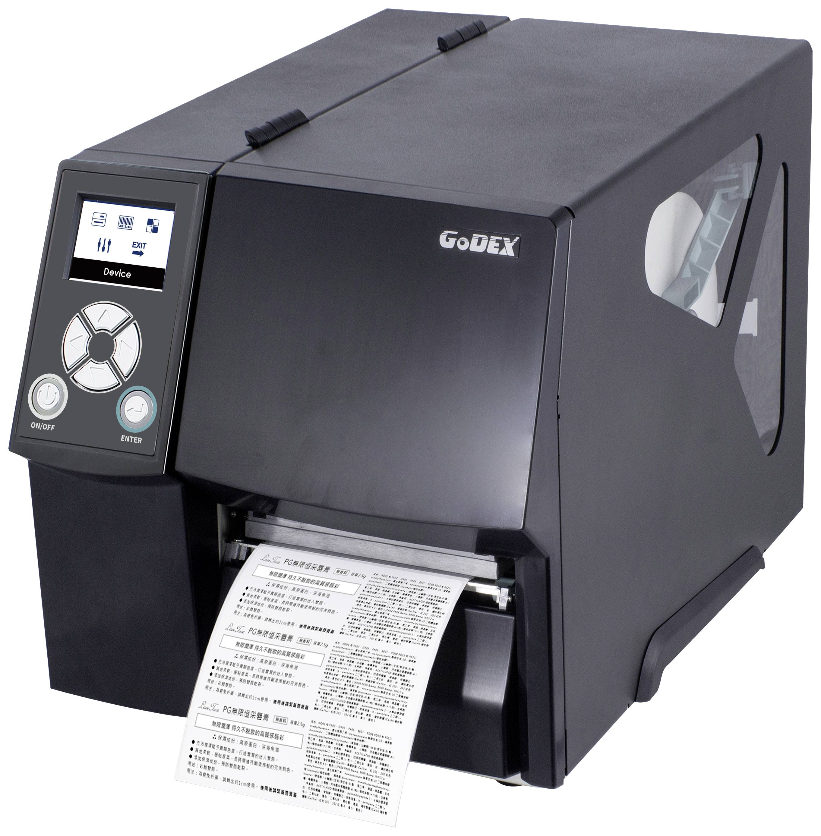 Godex ZX430i+ Imprimante d'étiquettes thermique directe, transfert thermique 300 x 300 dpi Largeur des étiquettes (max.): 118 mm