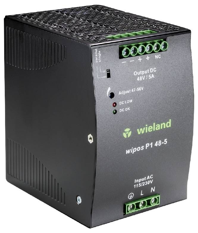 Wieland Electric 81.000.6134.0 Alimentation à découpage 48 V 5 A 480 W Contenu 1 pc(s)