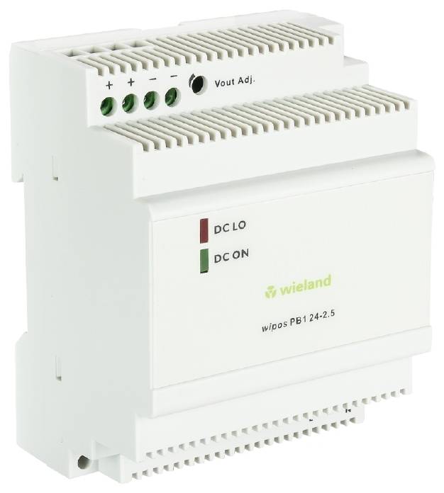 Wieland Electric 81.000.6330.0 Alimentation à découpage 24 V 2.5 A 60 W Contenu 1 pc(s)